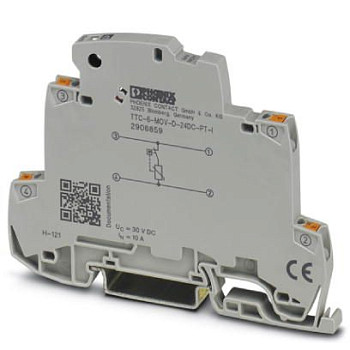 Устройство защиты от перенапряжений-TTC-6-MOV-D-24DC-PT-I