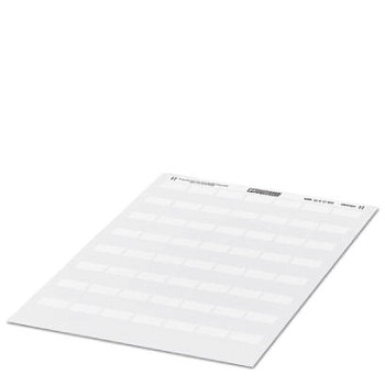 Листы большого формата с этикетками-маркерами для кабелей-KML 25X12 WH