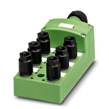 Коробка датчика и исполнительного элемента-SACB-6/4-L-C QO-0,34