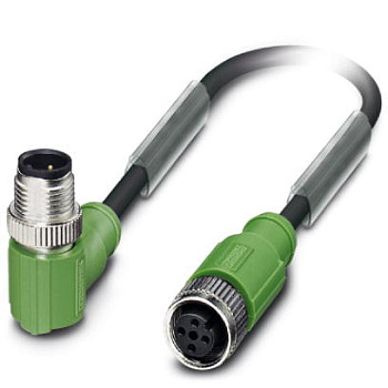Кабель для датчика / исполнительного элемента-SAC-4P-M12MR-M12FS SH/.../...