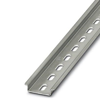 DIN-рейка, с перфорацией-NS 35/ 7,5 BLK PERF 2000MM