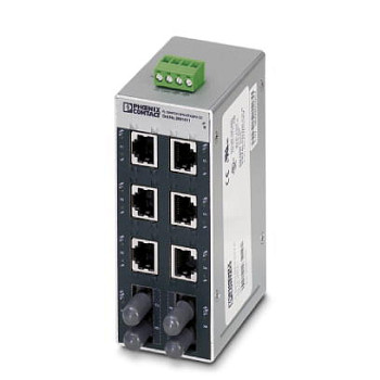 Промышленный коммутатор-FL SWITCH SFN 6TX/2FX ST