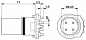Встраиваемый соединитель для шинной системы-SACC-CI-M12FSD-4CON-SH TOR 32