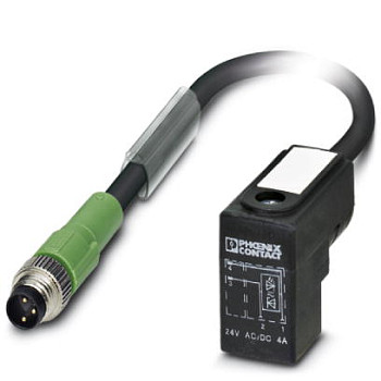 Кабель для датчика / исполнительного элемента-SAC-2P-M 8MS-C-1L-Z/.../...