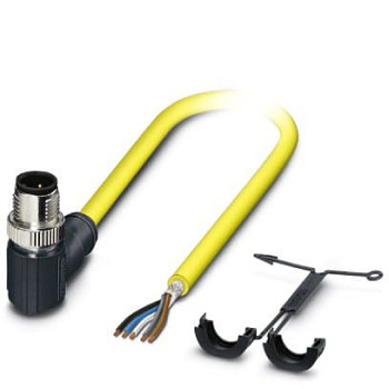 Кабель для датчика / исполнительного элемента-SAC-HZ-5P-MR/5,0-542 SH SCO BK