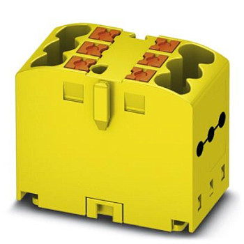Распределительный блок-PTFIX 6X2,5-G YE