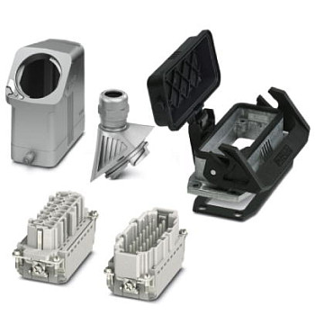 Комплект вставных соединителей-HC-EVO-B16PT-BWSC-HH-M25ELC-AL