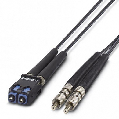 Соединительный оптоволоконный кабель-VS-PC-2X-POF-980-SCRJ/FSMA-5
