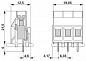 Клеммные блоки для печатного монтажа-MKDSV 5/ 3-6,35
