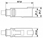 Кабель для датчика / исполнительного элемента-SAC-6P-DTMS/ 1,5-PUR