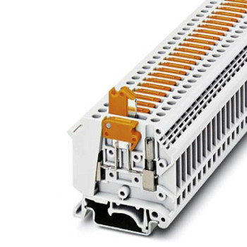 Клеммы с ножевыми размыкателями-UK 5-MTK-P/P WH