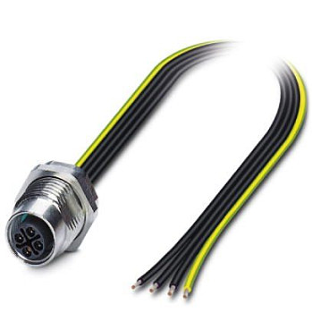 Встраиваемые разъемы-SACC-DSI-M12FSS-4CON-M16/0,5PE