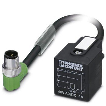 Кабель для датчика / исполнительного элемента-SAC-3P-MR-A SCO/.../...