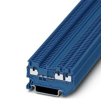 Проходные клеммы-FT 1,5/S-TWIN BU