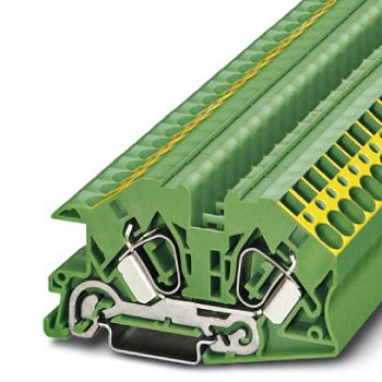 Заземляющие клеммы для выполнения проводки в зданиях-STI 10-PE