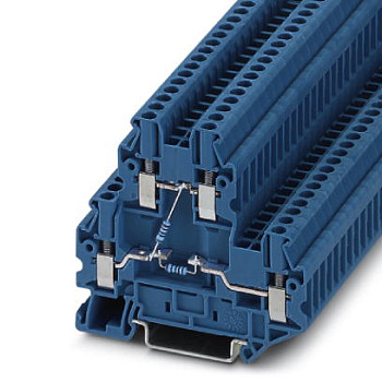 Клеммный блок-UTTB 2,5-2R BU/NAMUR