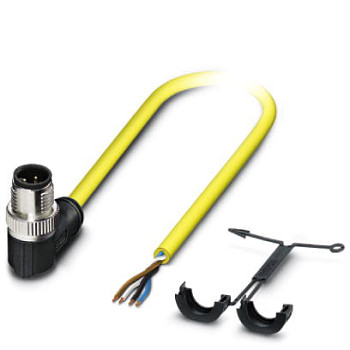 Кабель для датчика / исполнительного элемента-SAC-HZ-4P-MR/5,0-542 SCO BK