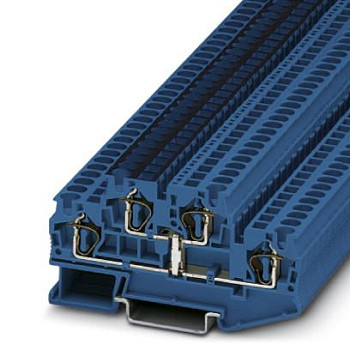 Двухъярусные клеммы-STTB 4-PV BU