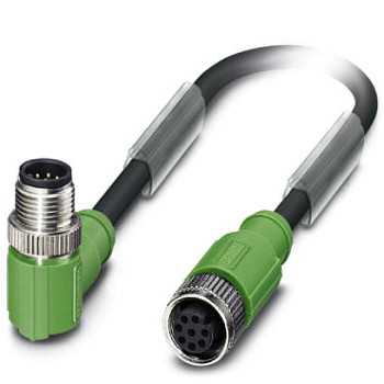 Кабель для датчика / исполнительного элемента-SAC-8P-M12MR-M12FS SH/.../...