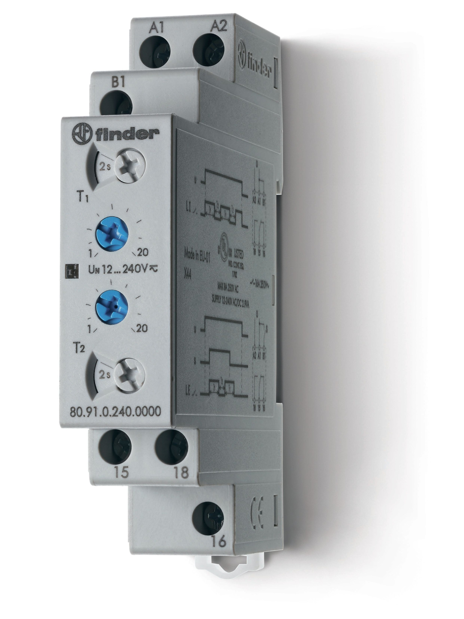 80.91.0.240.0000 Модульный таймер 2-функциональный (LI, LE)
