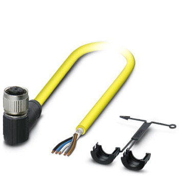 Кабель для датчика / исполнительного элемента-SAC-HZ-5P-2,0-542/FR SH SCO BK