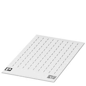 Маркировочный лист-SK 5,08/3,8:UNBEDRUCKT