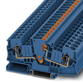 Измерительная клемма с ползунковым размыкателем-STME 6 HV BU