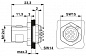 Встраиваемый соединитель для шинной системы-SACC-DSIV-MSD-4CON-L180 SCOTHR