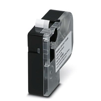 Тканевая этикетка-MM-EMLC (EX10)R C1 WH/BK