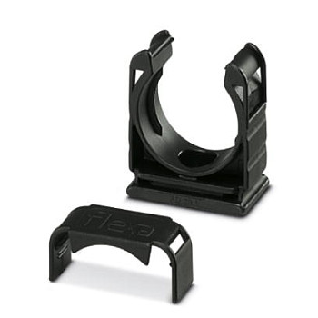 Держатель шланга с крышкой-WP-BASE C PA HF 28,2 BK