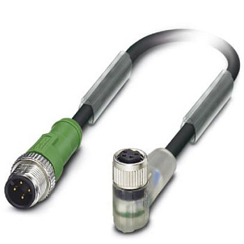 Кабель для датчика / исполнительного элемента-SAC-4P-M12MS-M 8FR-2L/.../...