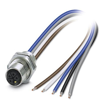 Встраиваемые разъемы-SACC-DSI-M12FSL-4FE-M16XL/0,2