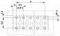 Клеммные блоки для печатного монтажа-SPT-THR 1,5/10-V-3,5 P20 R72