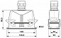 Комплект вставных соединителей-HC-STA-B24PT-BWD-LT-M32-ELCAL