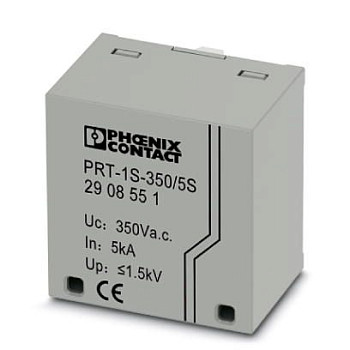 Разрядник для защиты от импульсных перенапряжений, тип 2-PRT-1S-350/5S