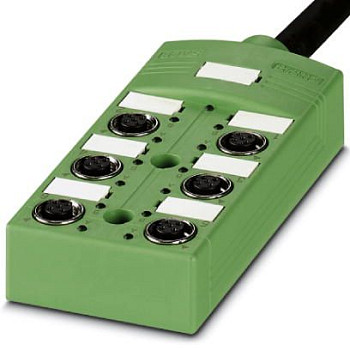 Коробка датчика и исполнительного элемента-SACB-6/12-L-5,0HPUR SCO