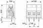 Клеммные блоки для печатного монтажа-MKDS 5/ 5-7,62