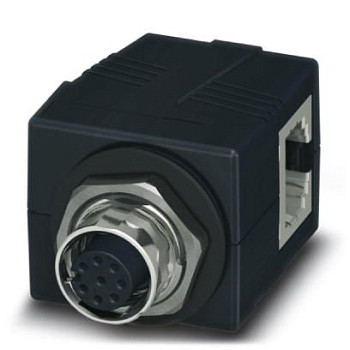 Проходной компонент для электротехнического шкафа-CUC-BH-M12A1PBK-A/R4BE