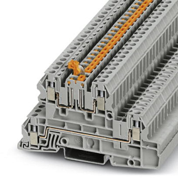 Монтажные многоярусные клеммы-UTI 2,5-L/LTB