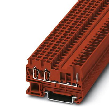 Проходные клеммы-ST 2,5-TWIN/ 1P RD