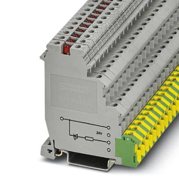 Клеммный модуль для подключения датчиков и исполнительных элементов-VIOK 1,5-LA 24RD/MU-O