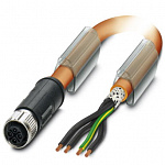 Силовой кабель-SAC-4P-FSS/ 1,5-PUR PE SH SCO