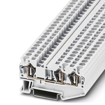 Проходные клеммы-ST 4-TWIN WH