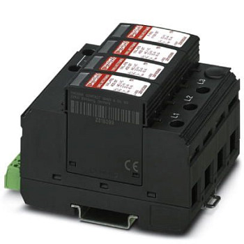 Устройство защиты от перенапряжений, тип 2-VAL-MS 400/3+0/VF-FM