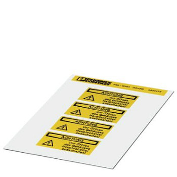 Предупредительная табличка-PML-W304 (52X26)