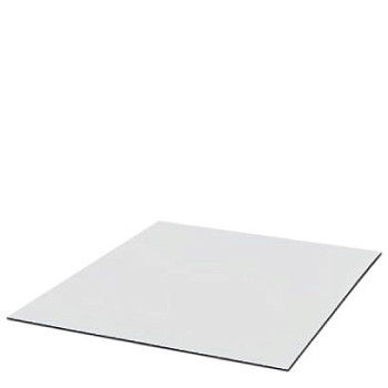 Пластина с гравировкой-GPK/SK 610X610X1,5 WH/BK