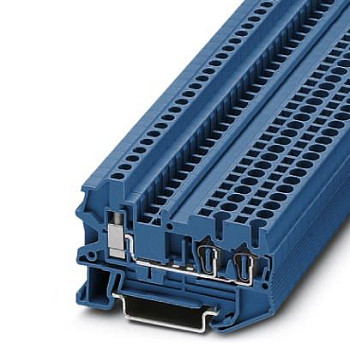 Проходные клеммы-STU 2,5-TWIN BU