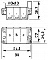 Модульные несущие рамки-HC-M-B10-MF-B