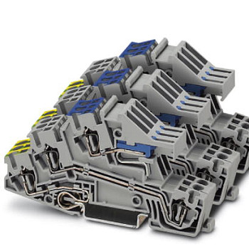 Заземляющие клеммы для выполнения проводки в зданиях-STI 2,5-3PE/3L/3NT