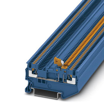Клеммы с ножевыми размыкателями-PT 1,5/S-MT BU